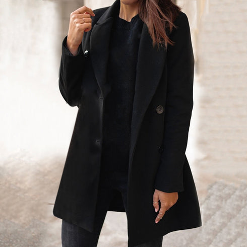 Winter Long Woolen Coats - ROUTINE FASHION